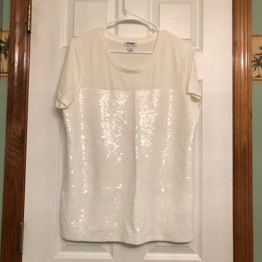 Sequin Tee